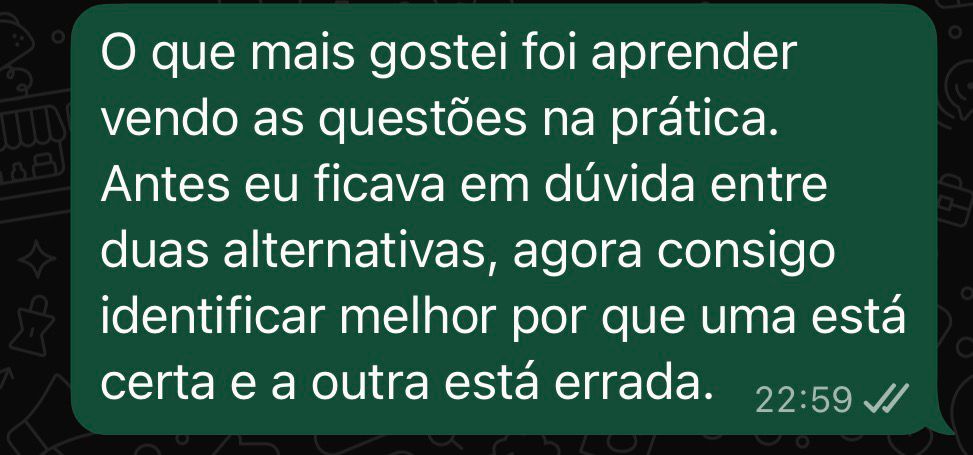Depoimento real de aluno do Atalho Gramatical 3